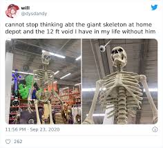For Halloween 2020 Home Depot Is Selling These 12 Foot Skeletons Bored Panda Your browser does not support the video tag. 12 foot skeletons