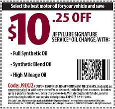 Download Coupon Chicagoland Jiffy Lube Oil Change Lube Chicagoland