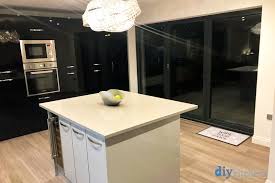 Is there such a thing as light wood worktops? High Gloss Grey Gloss Real Kitchens