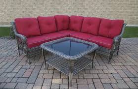 Backyard Creations Canton Collection Sectional Seating Patio Set Outdoor Wicker Furniture Outdoor Furniture Covers Waterproof Outdoor Living Furniture
