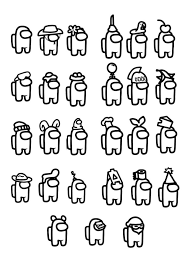 Download or print all tiktok icons for free. Among Us Coloring Pages Print For Free 100 Coloring Pages