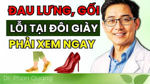 Đau lưng, gối: Lỗi tại đôi giày!