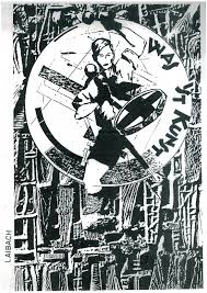 Pin By Lihi Laszlo On Laibach Nsk Political Art Print Book Design Poster Art