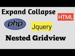 Nested Gridview Of Html Table In Php Using Jquery Expand And Collapse Youtube In 2020 Jquery Web Programming Expand