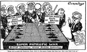 Does uk have enough forces stationed there to defend itself? The First Casualty Falklands War History Pa Twitter A Satirical Cartoon Showing The Problems Faced By The British Government In The Planning Of The Falklands War Entitled British Technology Vs British