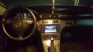 Mercedes W203 C230 2005 Gear Consol Audio System Navigation Radio Mercedes Benz C230 Kompressor Sport 200 Mercedes Benz C230 Luxury Car Interior Mercedes Benz