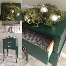 Annie Sloan Amsterdam Green Clear Wax Sleek Sophisticated Annie Sloan Painted Furniture Distressed Furniture Painting Annie Sloan Furniture