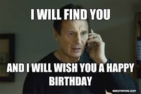How Unique Is Your Personal Information Funny Happy Birthday Meme Happy Birthday Funny Silly Happy Birthday