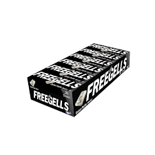 Pastillas Freegells Menta Fuerte (Negro)