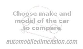 Car Size Comparison Choose Make And Model To Compare