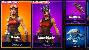 I have a renegade raider question for you all! Renegade Raider Coming Back Free Style Fortnite Og Rare Skins Return Returning Release Date Youtube