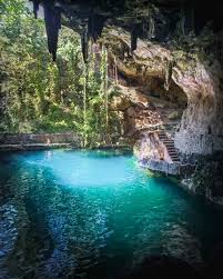 If you can look past the nearby sewer pipes, this urban sinkhole grotto is a sign in downtown valladolid guiding to the cenote. 12 Best Cenotes Near Valladolid Valladolid Cenotes Map Guide