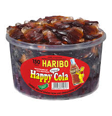Happy Cola 150 Stuck 1200g Haribo Happy Cola Lebensmittel Essen Cola