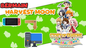More friends of mineral town is essentially a repackage of the original harvest moon game in that it provides all of the same experiences, objectives and even similar characters to play as; Cara Bermain Harvest Moon Friends Of Mineral Town Switch Di Pc Youtube