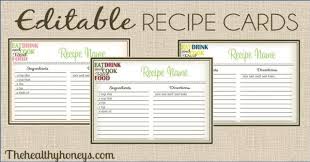 Free Editable Recipe Card Templates For Microsoft Word Free Download Recipe Cards Template Recipe Cards Recipe Book Templates