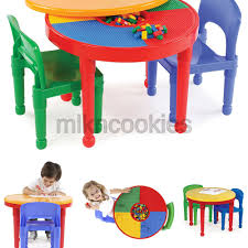 Ebay Sponsored Tot Tutors Kids 2 In 1 Plastic Building Blocks Compatible Activity Table And Toy Organization Kids Sofa Learning Toys