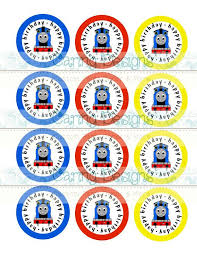 Free Thomas The Train Birthday Printables Instant Download Printable Thomas The Train By Caringdesigns 5 00