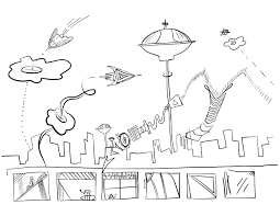 Jetsons coloring pages are a fun way for kids of all ages to develop creativity, focus, motor skills and color recognition. Color Me Unusual Futuristic Steemit