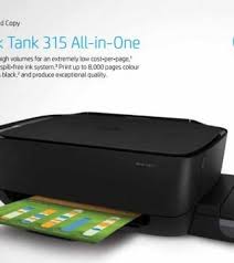 Hp Ink Tank 315 All In One