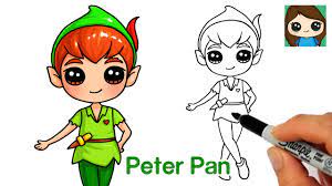 How To Draw Peter Pan | Disney - Youtube
