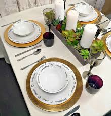 Maybe you would like to learn more about one of these? Dinnerware Plates Home Garden Set Of 20 Gold Effect Charger Plates Round Table Placemats Centerpieces Decor 360idcom Fr
