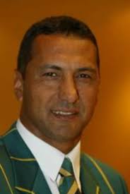 Vincent Barnes (SA bowling coach) portrait 2003