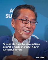 Building a business is not for the faint of heart, and many of those who  dare to take the chance share one trait: self-confidence. That's according  to hotel tycoon Ho Kwon Ping,