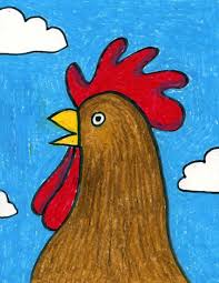 Bg examples alriandi 1,924 59. How To Draw A Rooster Art Projects For Kids