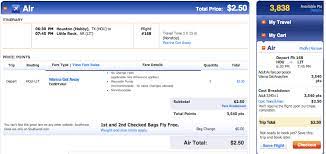 Booking Awards Flight For Someone Else On Southwest