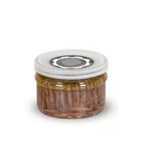 Acciughe 54%, olio di semi di girasole 45,5 %, sale. Filetti Di Alici Sott Olio Di Oliva 1 5kg