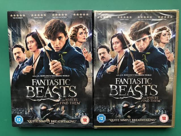 FANTASTIC BEASTS AND WHERE TO FIND THEM DVD JK Rowling Wizarding World  Redmayne | eBay