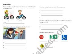 Get free worksheets on worksheets.urbanpro.com. Road Safety Esl Worksheet By Aishiii