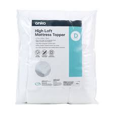 High Loft Mattress Topper Double Bed White Kmart