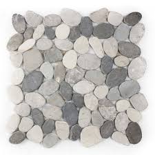 Flusskiesel weiss rund flusskiesel flusskiesel weiss rund. Fliesen In Kieseloptik Aus Echtem Marmor Fliesenonkel