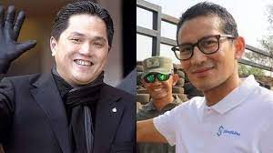 Bumn ini adalah benteng perekonomian bangsa. Sandiaga Uno Erick Thohir Juga Bertemu Di Kemang Village