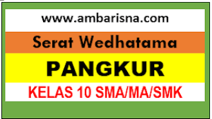 Guru wilangan yakuwe cacahing wanda/wilangan (suku kata) saben gatra/larik. Serat Wedhatama Pupuh Pangkur Ambarisna Com