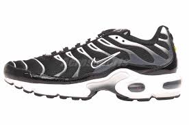 Details About Nike Air Max Plus Gs Kids Youth Running Shoes Black White Ar1852 006