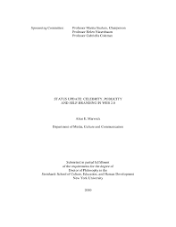 Cute bedroom ideas in adopt me speed build celebrity. Pdf Status Update Celebrity Publicity And Self Branding In Web 2 0 Phd Dissertation Alice Marwick Academia Edu