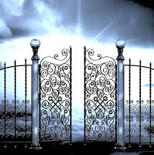 Heaven gate made of gold on a bright and cloudy background / 3d illustration. 17 Gateway To Heaven Ideas Heaven Jesus Pictures Prophetic Art