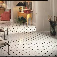 Black And White Peel And Stick Floor Tiles Lowes Product Image 2 White Vinyl Flooring Vinyl Tile Vinyl Tile Flooring