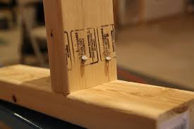when toe nailing studs