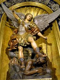 Oh gloriosísimo san miguel arcángel, príncipe y caudillo de los ejércitos celestiales, custodio y defensor de las almas, guarda de. Arcangel Miguel Wikipedia La Enciclopedia Libre