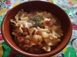 Pasta e fagioli in scatola. Ricetta Pasta E Fagioli Con Patate Dolcidee