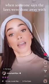 Michaela Phillips's Instagram, Twitter & Facebook