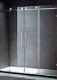 Considering i am just under 2inches slimmer and its the correct door size for the opening, does that mean the door just would just partially open in its sliding track? Shower Glass Enclosure And Bathtub Glass Enclosures At Best Price Dubai