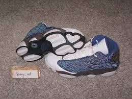 2005 Air Jordan Xiii 13 Retro Flint Size 10 Reflective 3m Playoff White Melo Air Jordans Athletic Shoes Jordan Xiii