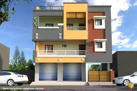 Ramandeep House Front Design Duplex House Design Architectural House Plans
