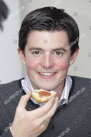Fraser Doherty Eating Jam Scone Editorial Stock Photo