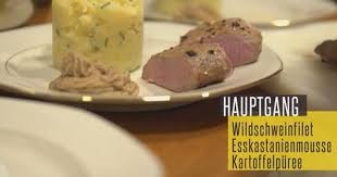 Das Perfekte Dinner Rezepte Pfalzer Wildschweinfilet An Schalotten Und Feigen Dazu Keschdemus Schweine Filet Essen Fur Besondere Anlasse Das Perfekte Dinner