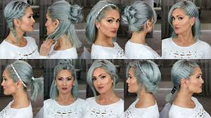 From big chops to finger waves, there are tons spice up this easy to achieve protective style with unexpected accents from your local beauty supply store protective styling doesn't necessarily mean opting for braided styles or wigs—you can also protect. 15 Easy Short Hairstyles No Heat Youtube Short Hair Styles Easy Hair Styles Easy Hairstyles